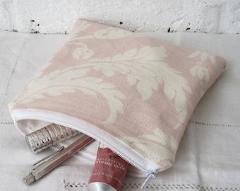 Recycled Linen Waterproof Pouch