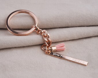 Personalized gift Personalized Keychain monogram keychain Custom Keychain for women tassel keychain personalized graduation gift Inspiration