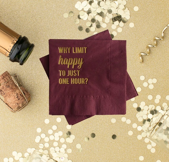 Funny Cocktail Napkin Cocktail Napkin Humor Wine Cocktail