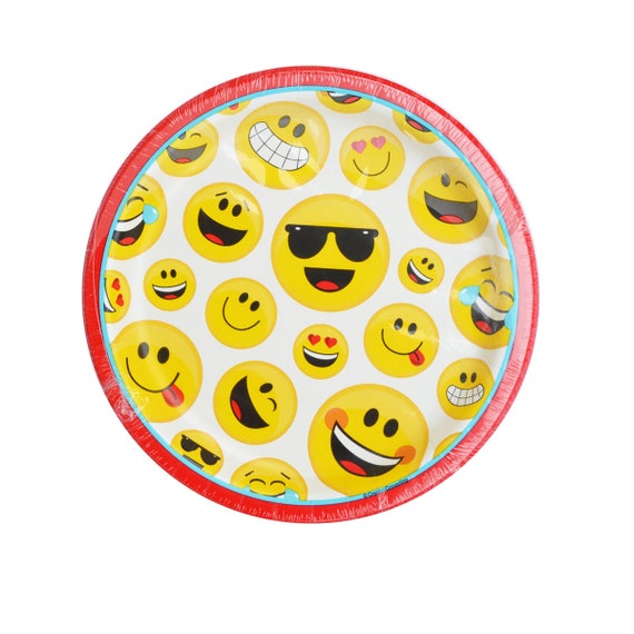 Emoji Party Lunch Plate