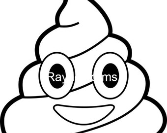 Poop Emoji SVG