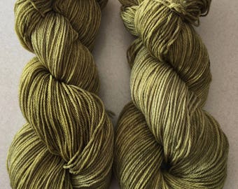 Hand Dyed Super wash Merino wool yarn