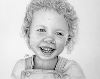 Custom Graphite People Portrait