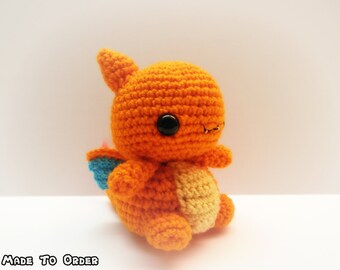 Crochet Charizard Inspired Chibi Pokemon