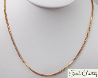 ANTIQUE Sarah Coventry Jewelry - Ripple Chain #8315