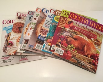 Country Living Magazine November Issues