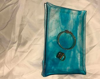 Turquoise Handmade Jewelry Tray