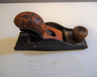 Vintage Small Block Plane - Carpenter's Tool - Woodworking Tool - Trim Tool