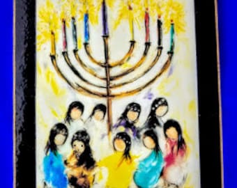 Hanukkah by Ted DeGrazia