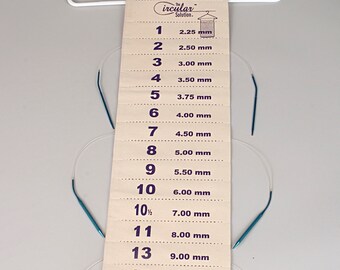 Storage for circular knitting needles
