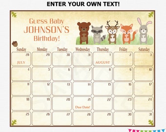 pregnancy date calendar