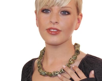 Rhyolite necklace