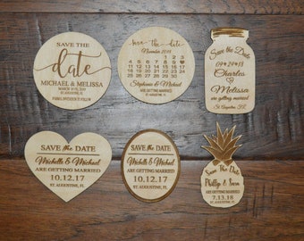 Save the date Magnet, Save the Date magnets, Save The Date, Wood Save The Date Magnet, Personalized Save The Date Magnet, Wedding