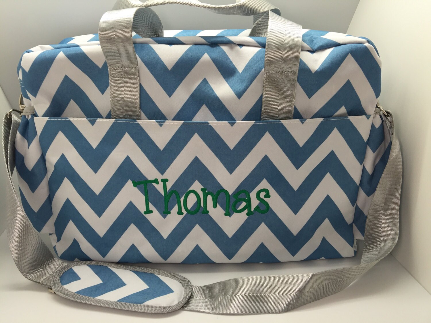 Personalized Diaper Bag monogrammed bag baby boy shower