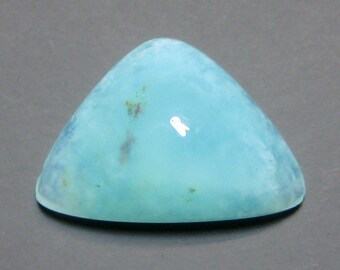 Peruvian Blue Opal Cabochon, 15x10mm