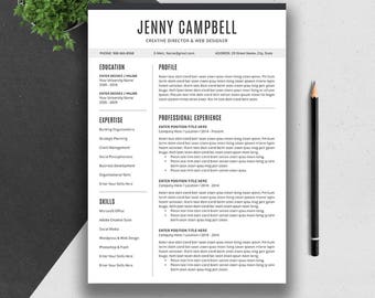 sale professional resume template cv cv template cover modern teaching resume template