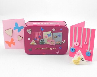 Kids craft kit - kids card making kit - kids craft set - kids craft gift