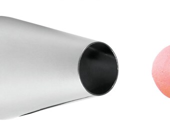 Decorating Tip #1A - Stainless Steel - Cake Piping Royal Icing Mini Round Lettering