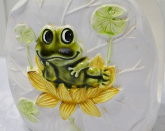 Vintage Neil the Frog Napkin Holder Sears Roebuck Kitsch Retro Kitchen PanchosPorch