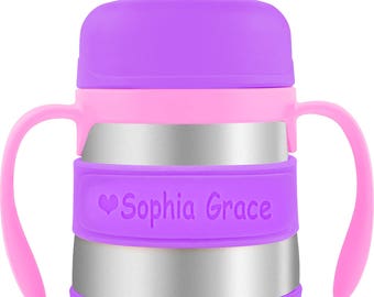 Personalized Baby Bottle Labels & Sippy Cup Labels (2 PACK)