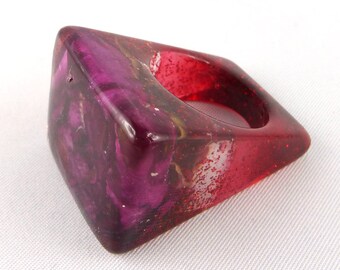 Ring, Finger Ring, Resin