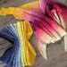 Two Sisters Shawl and Wrap crochet pattern, using Scheepjes Whirl