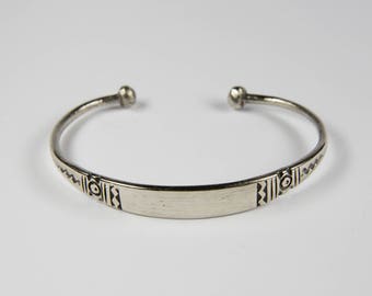 Tuareg Berber silver - ethnic jewelry bracelet niger burkina faso - handcrafted - handmade