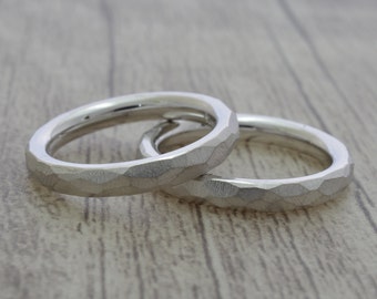 Wedding rings, wedding bands, friendship ring, coils