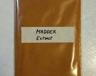 Madder Root Organic Extract - Indian Madder Rubia cordifolia 100 gram