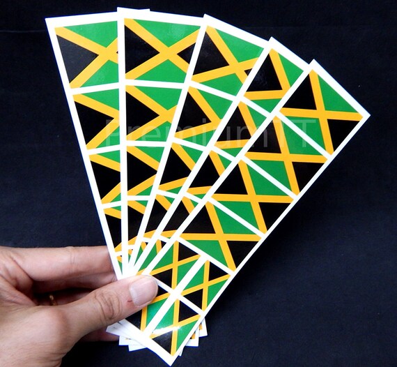 40 Tattoos: Jamaica Flag Jamaican Party Favors