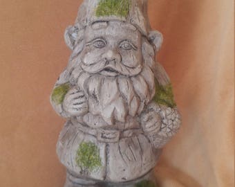 Garden Gnome Statue - Garden Statue - Outdoor Garden - Garden Decor - Yard Decor - Gardening Gnome - Concrete Gnome - Large Garden Gnomes