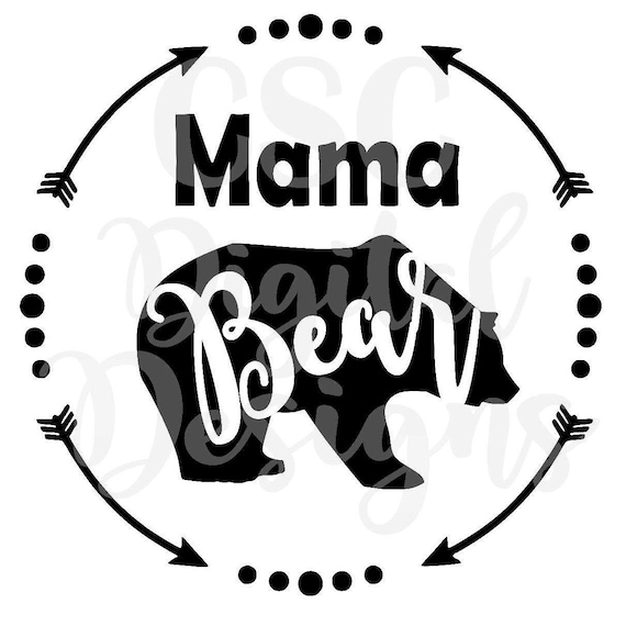 Download Mama Bear SVG, Mama Bear Cut File, Mother's Day svg, Digital File, svg, pdf dxf Buy 2 Get 1 Free ...