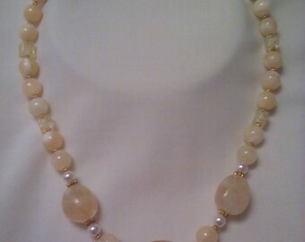Citrine Nugget Necklace