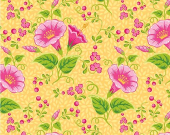 Half Yard - Riley Blake - Primavera - Main Tangerine by Patty Young