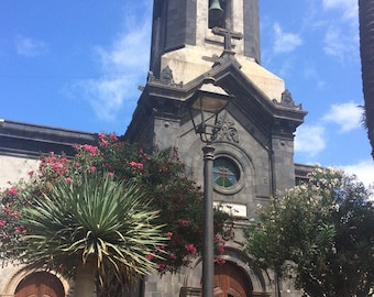 A4 Poster 'Tenerife Church'