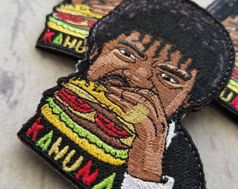 Big Kahuna burger embroidered morale patch