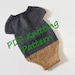 DOWNLOADABLE pdf PATTERN, knitting pattern, knit romper pattern, baby romper, newborn romper sitter romper, knit newborn photo prop pattern