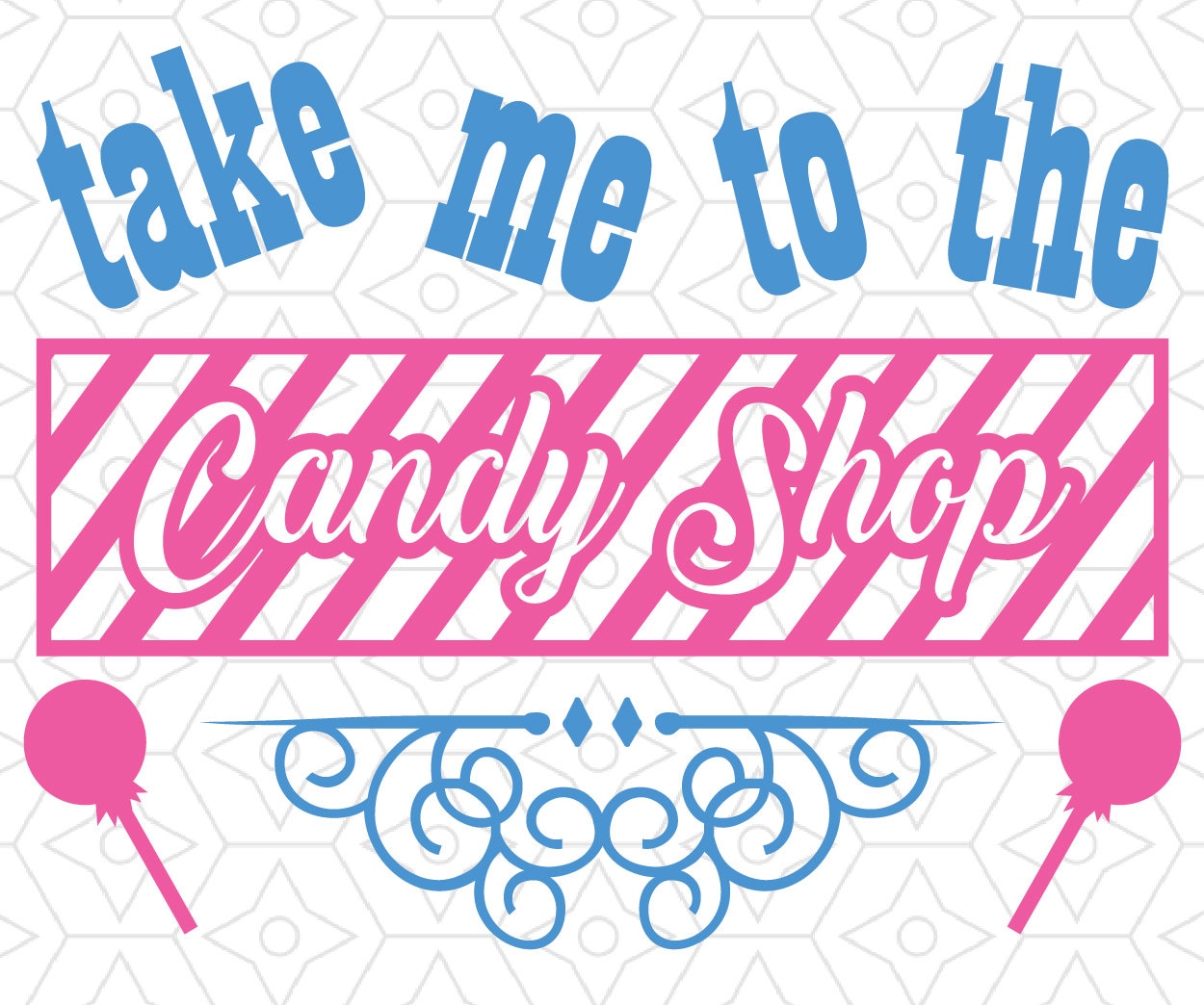 Download Candy Shop Decal Design SVG DXF EPS Vector files for use