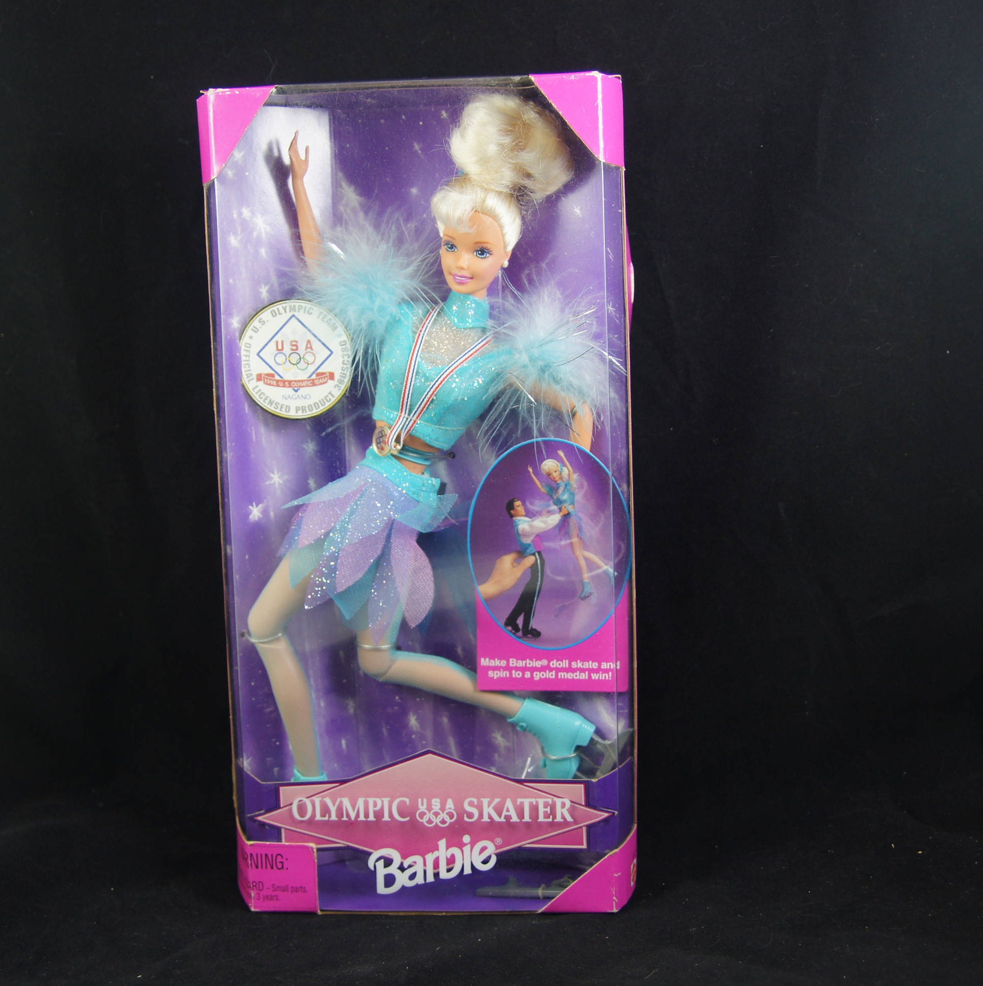 olympic skater barbie 1997