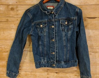 Vintage Zena Jeans Women's Jean Jacket Size XL