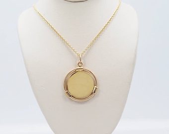 Tiffany & Company Medallion Estate Necklace Yellow Gold - J36541