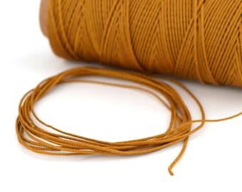 Camel Brown 0.5 mm polyester cord