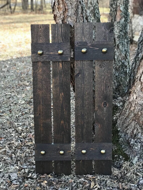 Stained cedar shutters, exterior shutters, Board and Batten shutters ... Stained cedar shutters, exterior shutters, Board and Batten shutters ...