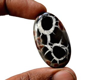 Septarian 44 Cts Natural Top Quality Gemstone Cabochon Oval Shape 38x22x5 MM R14215
