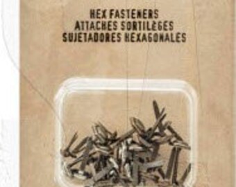 Tim Holtz Idea-Ology Hex Fasteners