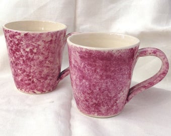 Pink Mug - Ceramic Mug - Pottery Mug