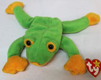 Ty Beanie Baby Smoochy the Frog