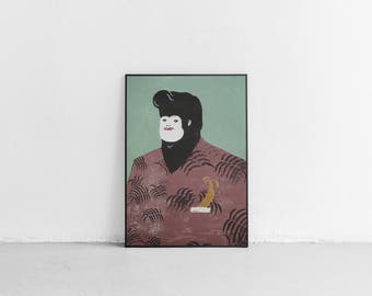 Mr. Monkey | screenprint poster | 50x70