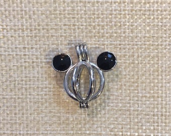Sterling Silver Pendant Cages for Pearls