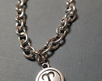 Aries Zodiac Sign Charm Bracelet